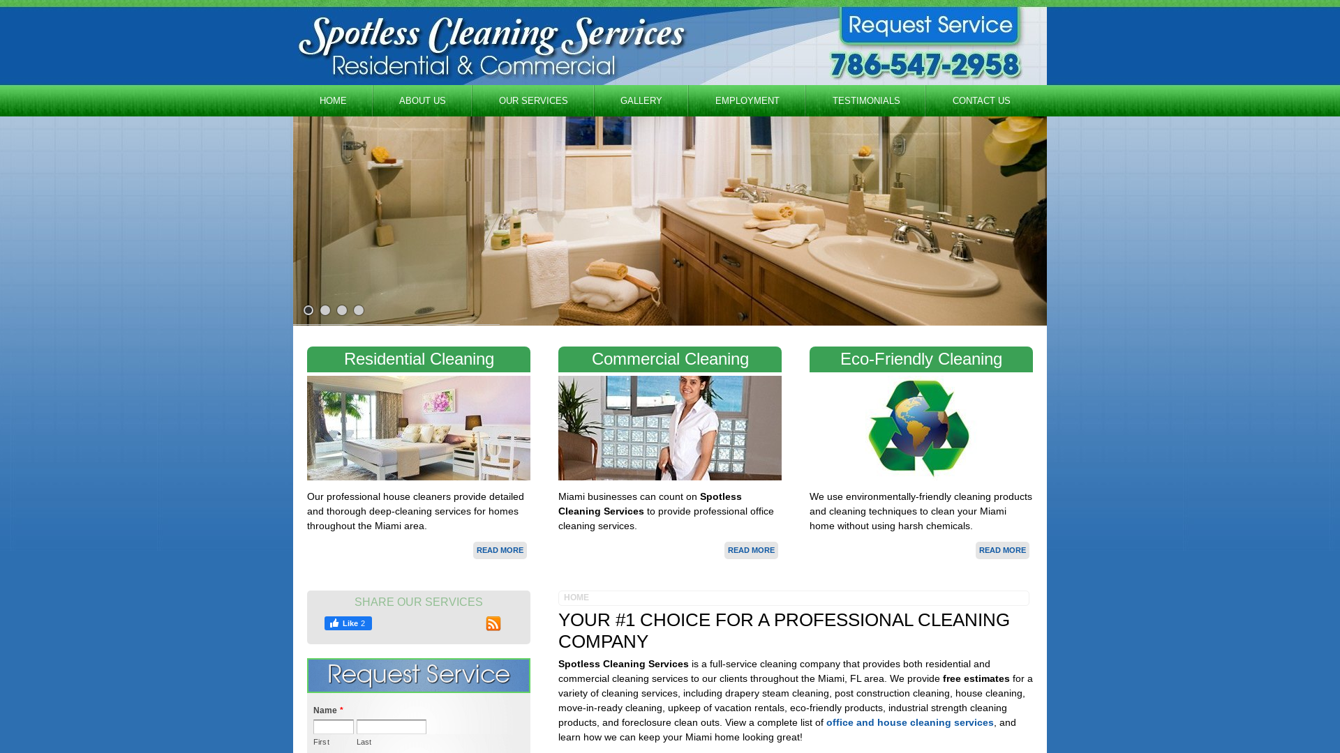 Spotless Cleaning Services